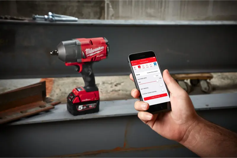 Aku 1/2" rázový utahovák Milwaukee M18 ONEFHIWF12-0, ONEKEY, 1356 Nm, bez aku, bez kufru, 4933499163