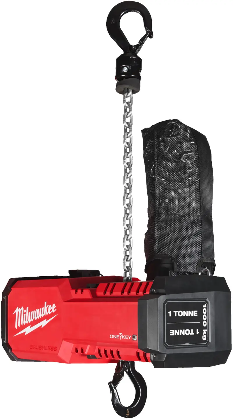MILWAUKEE M18 BLCHTO-121 Brushless ONE-KEY accu-kettingtakel 1 ton (1x 12Ah FORGE accu + lader),4933500224