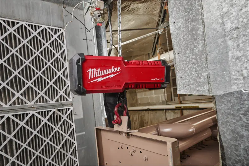 MILWAUKEE M18 BLCHTO-121 Brushless ONE-KEY accu-kettingtakel 1 ton (1x 12Ah FORGE accu + lader),4933500224