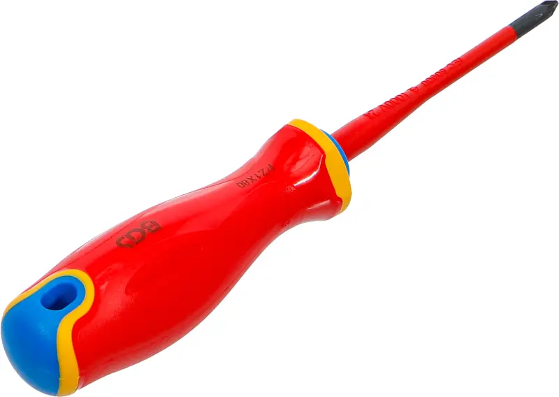 Šroubovák VDE BGS 35862  extra tenký hrot. Křížový PZ1 (BGS1035862)