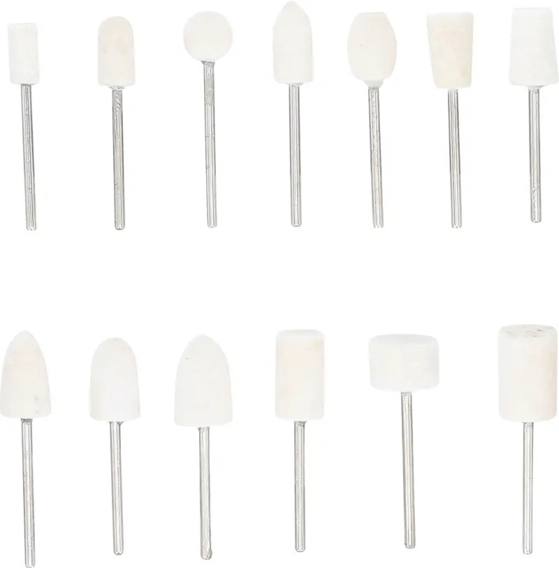 Lešticí hlavice BGS 74532. Sada 13 ks. (BGS1074532)