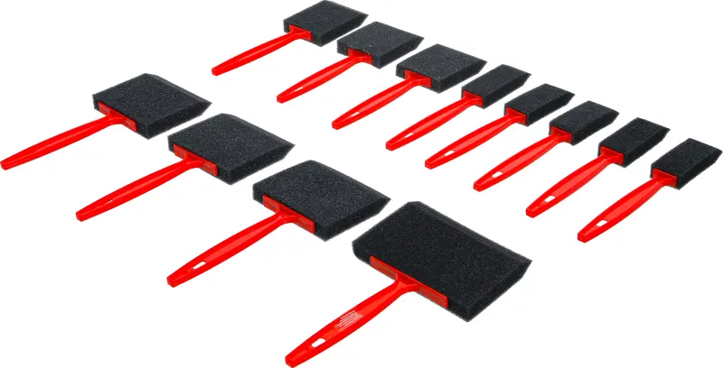 Pěnové/houbové štětce BGS 76520 Sada 12 ks. (BGS1076520)