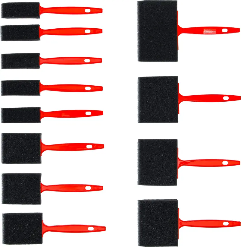 Pěnové/houbové štětce BGS 76520 Sada 12 ks. (BGS1076520)