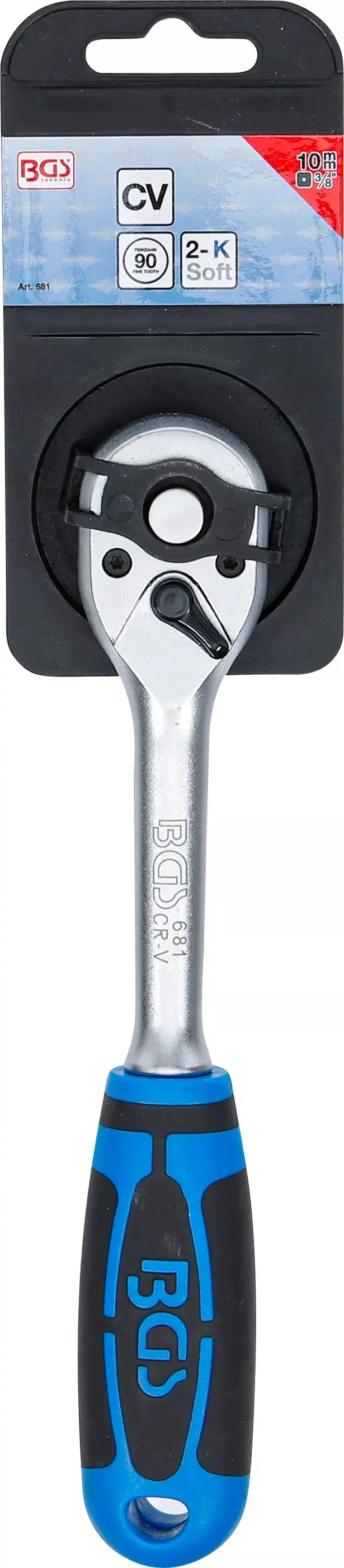 Oboustranný pilník s rovným designem a jemnými zuby 10 mm (3/8