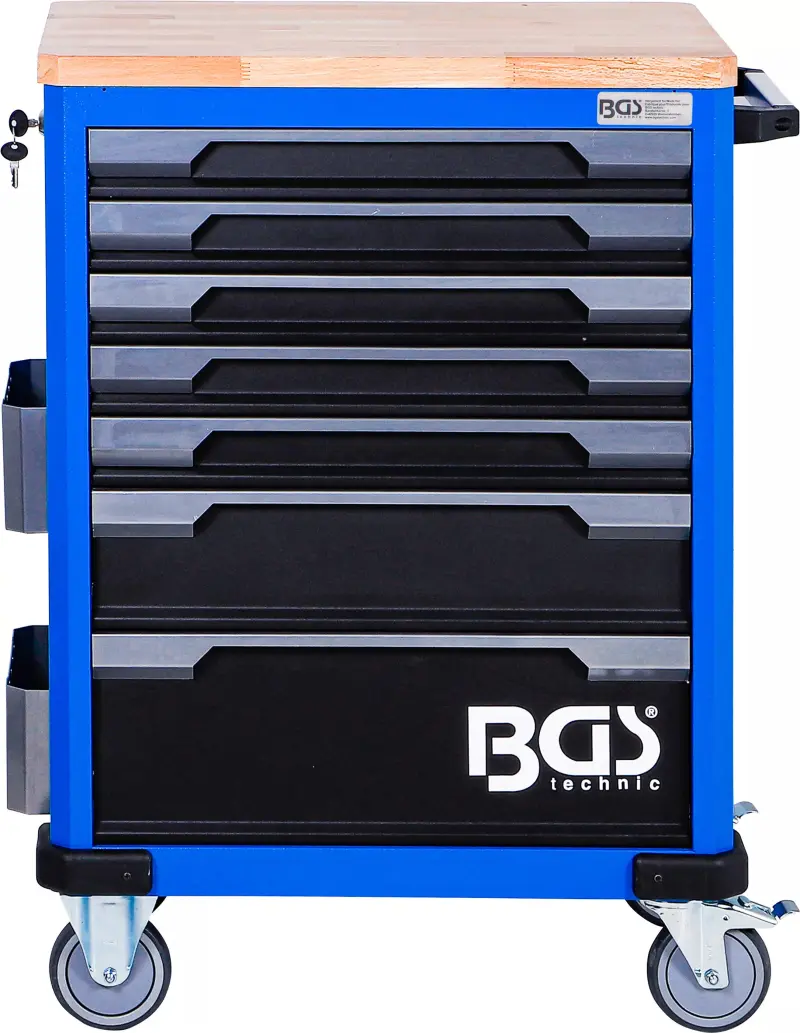 Dílenský vozík 7 zásuvek prázdný