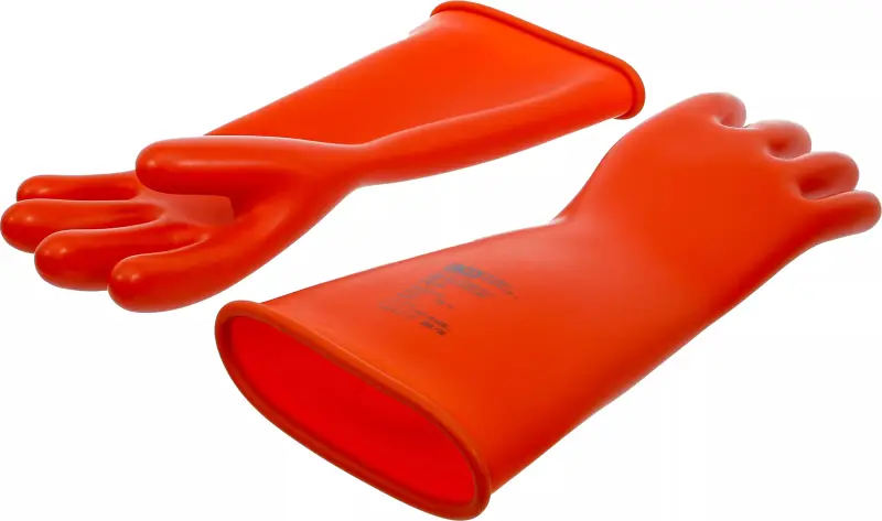 Elektrické ochranné rukavice s izolací z přírodního latexu, velikost 10 (XL)