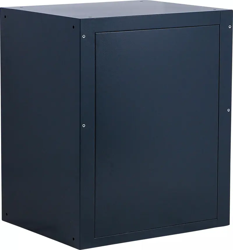 Dílenská skříňka s dvojitými křídlovými dveřmi a 1 přihrádkou