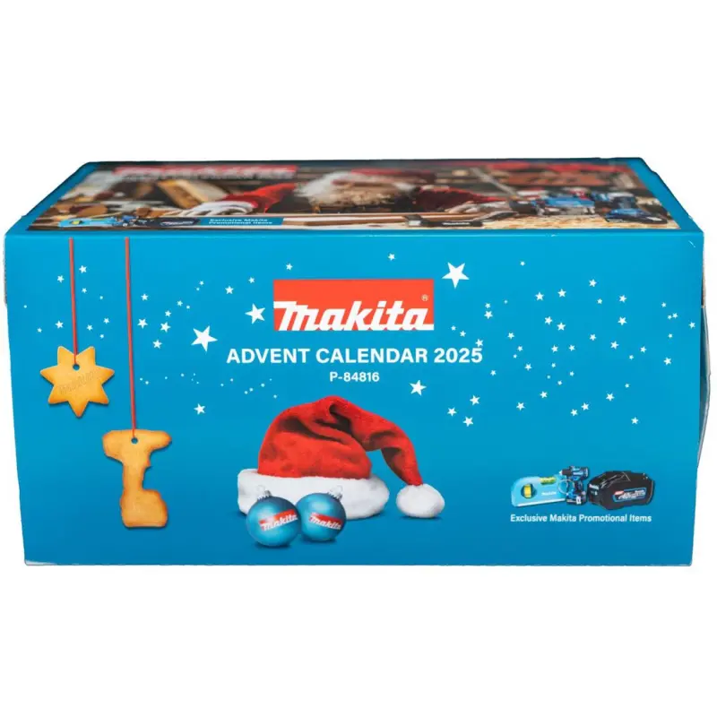 Makita Adventní kalendář s nářadím, Cristmas 2025, P-84816