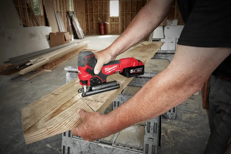 Aku přímočará pila Milwaukee M18 FBJS-502X, 2x aku M18 B5 + M12-18 FC + kufr, 4933500556