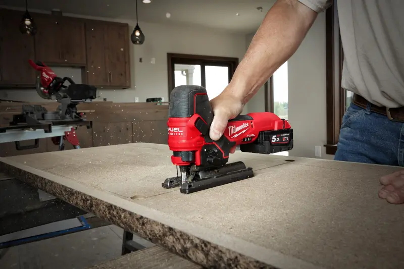 Aku přímočará pila Milwaukee M18 FBJS-502X, 2x aku M18 B5 + M12-18 FC + kufr, 4933500556