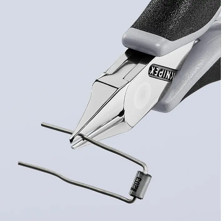 Kleště Knipex 77 52 115 ESD štípací boční pro elektroniku (K 77 52 115 ESD)
