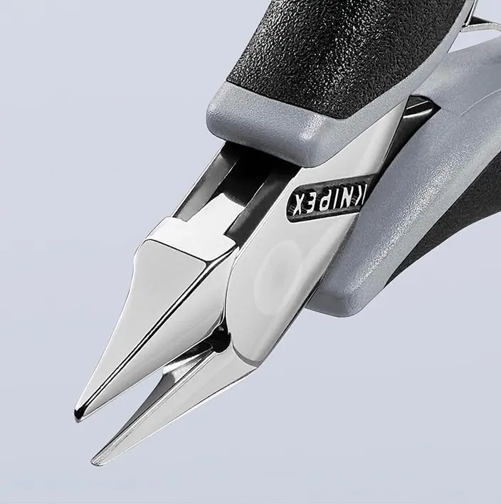Kleště Knipex 77 52 115 ESD štípací boční pro elektroniku (K 77 52 115 ESD)