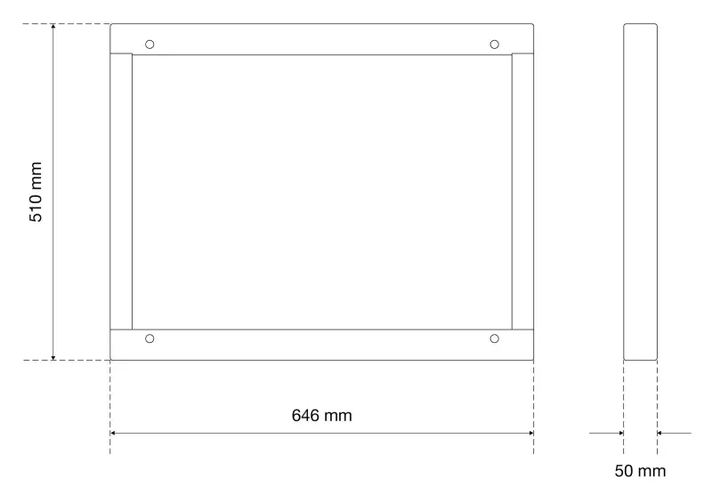 Spojovací rám BGS 80221 - spodní část. Výškově nastavitelná (BGS1080221), BGS1080221
