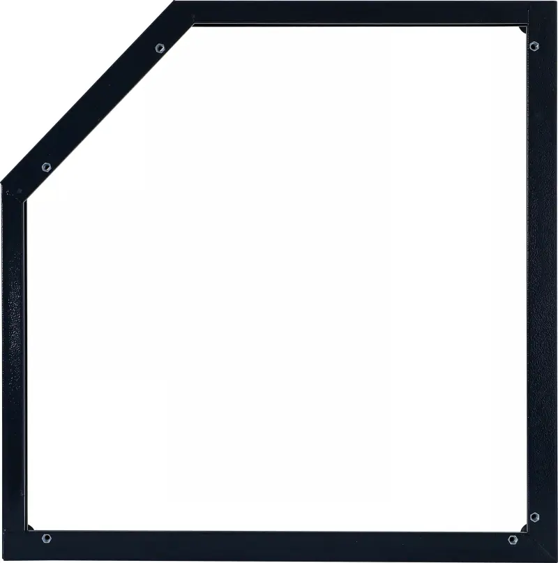 Spojovací rohový rám - spodní část BGS 80222. Výškově nastavitelný (BGS1080222), BGS1080222