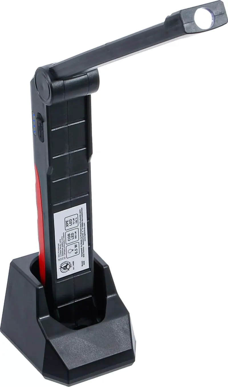 Aku polohovatelná svítilna/lampa Kraftmann COB LED (2,0 Ah) BGS 74636 (BGS1074636), BGS1074636