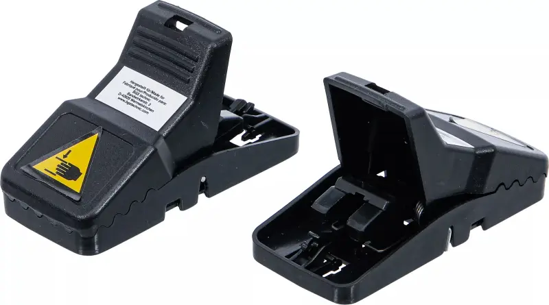 Pasti na myši Kraftmann plastové 2 ks BGS 80790 (BGS1080790), BGS1080790