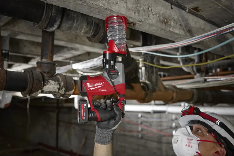 Aku kompaktní kombinované kladivo Milwaukee M12 FHAC16-501B, SDS-Plus 16 mm, aku M12 HB5 + C12 C + taška, 4933500781