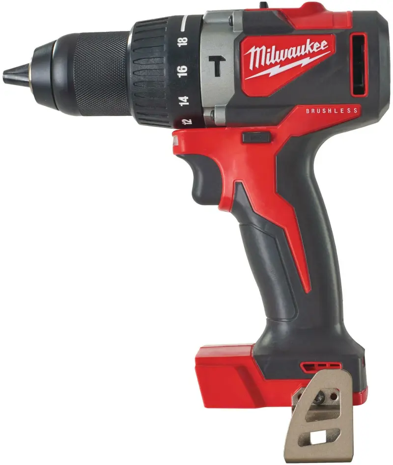 Aku příklepová vrtačka Milwaukee M18 BLPD2-501B, aku M18 B5 + M12-18 C + taška, 4933500775
