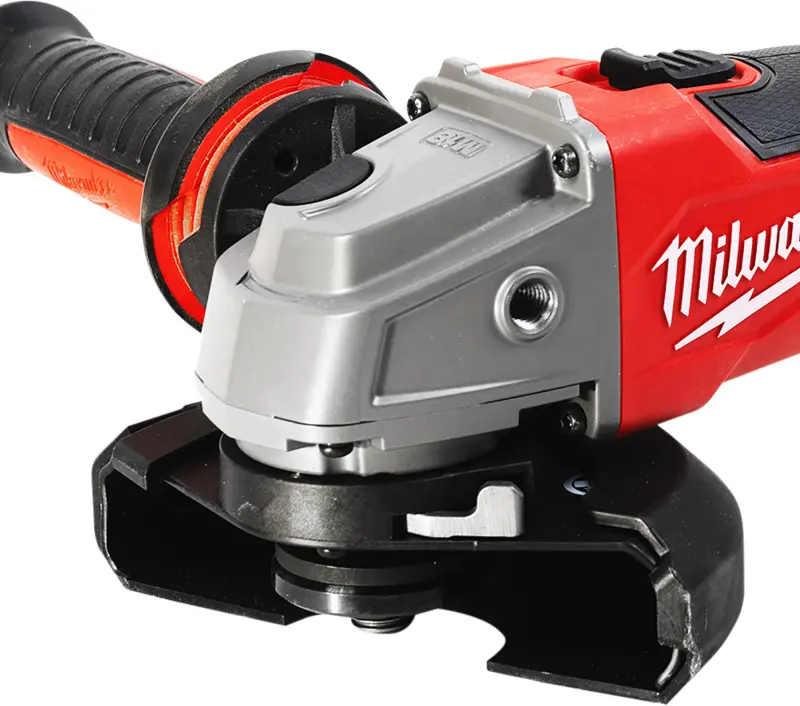 Aku úhlová bruska 125 mm Milwaukee M18 FSAG125X-501B s posuvným spínačem, aku M18 B5 + M12-18 C+ taška, 4933500779