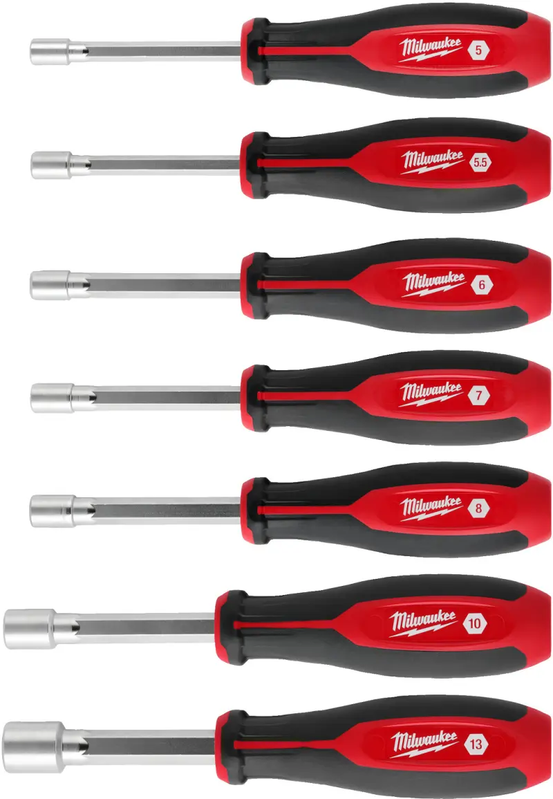 Trubkové šroubováky 5-13 mm Milwaukee HollowCare v sadě (7 ks), 4932492372