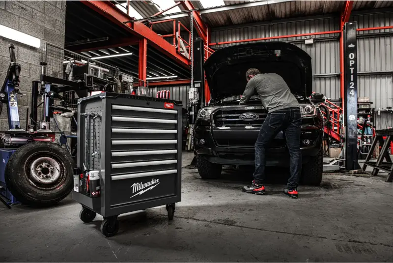 SRC30/7-2 OCELOVÁ SKŘÍŇ NA KOLÍŠKÁCH ŠEDÁ, MI4932500742