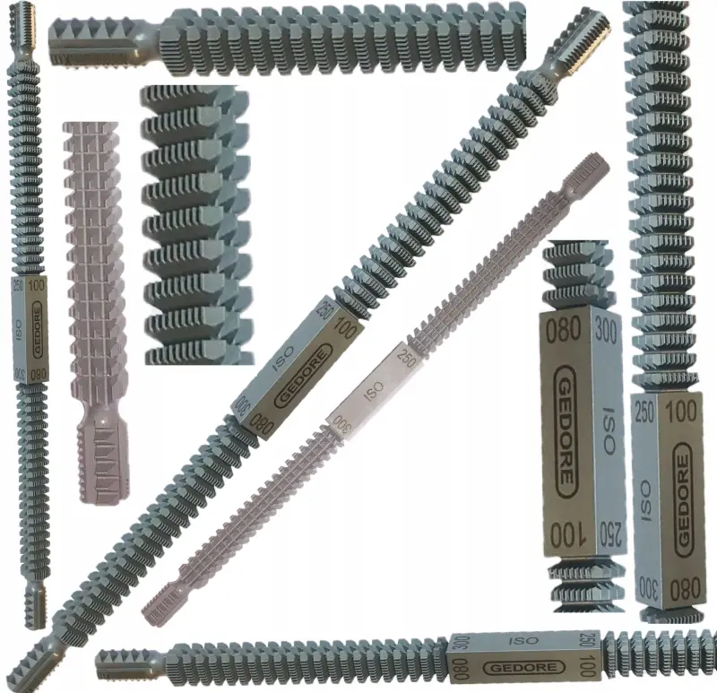 Pilník na závity - metrické 0,8-3 mm GEDORE 140 (EDE66850005)