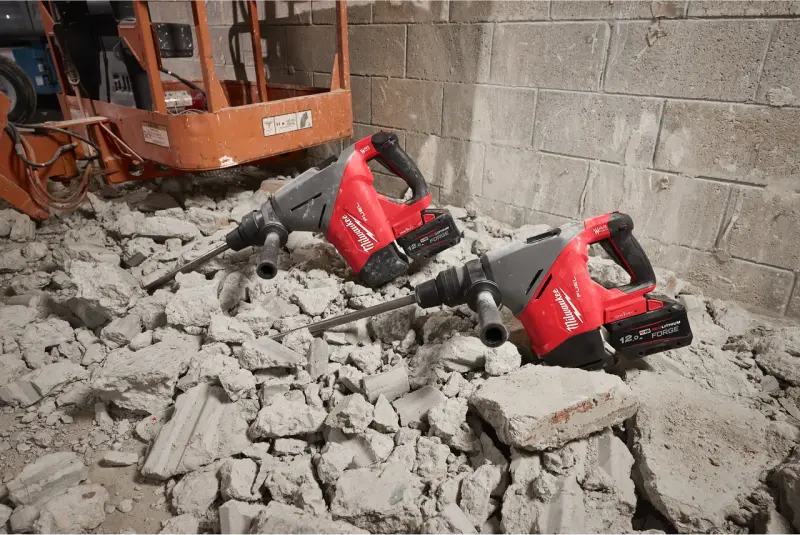 Aku vrtací a sekací kladivo Milwaukee M18 FHACO745-0C 45MM SDS-Max, ONE-KEY, bez aku, s kufrem, 4933493445