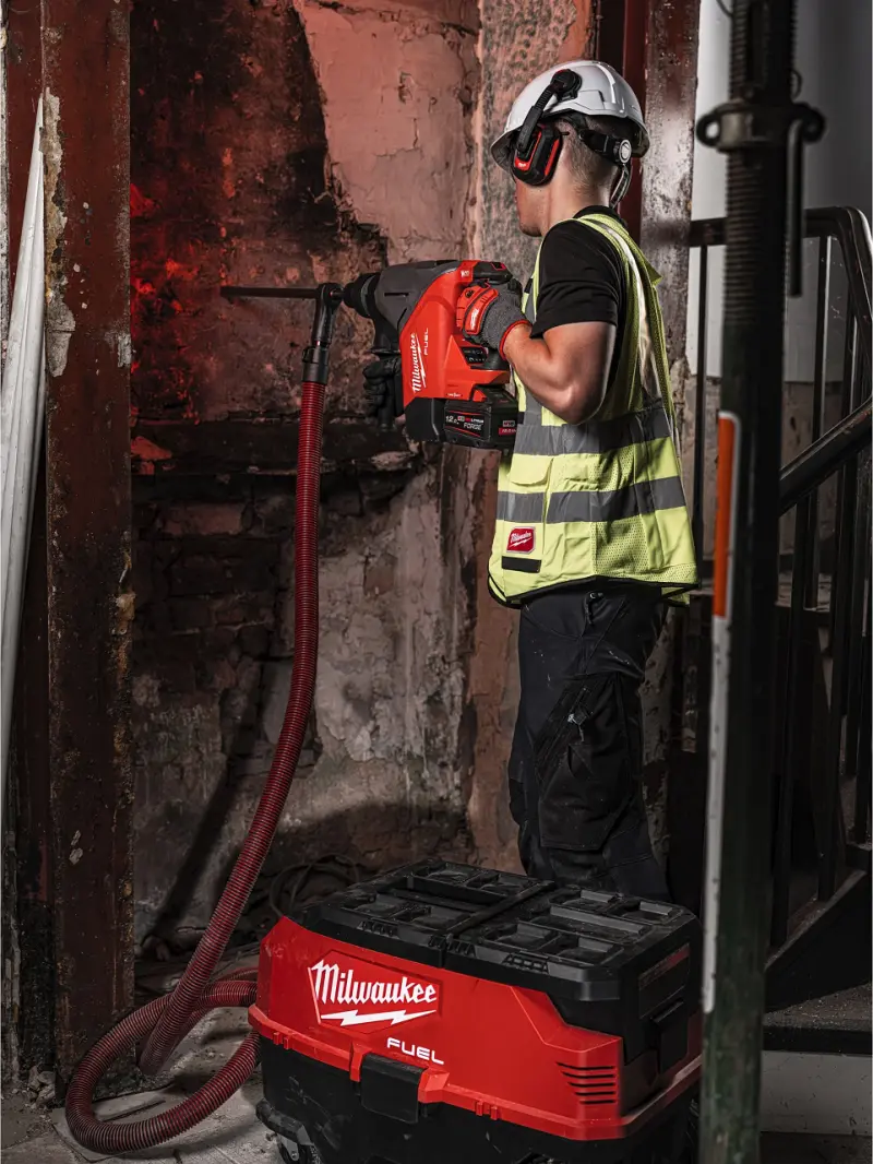 Aku vrtací a sekací kladivo Milwaukee M18 FHACO745-0C 45MM SDS-Max, ONE-KEY, bez aku, s kufrem, 4933493445