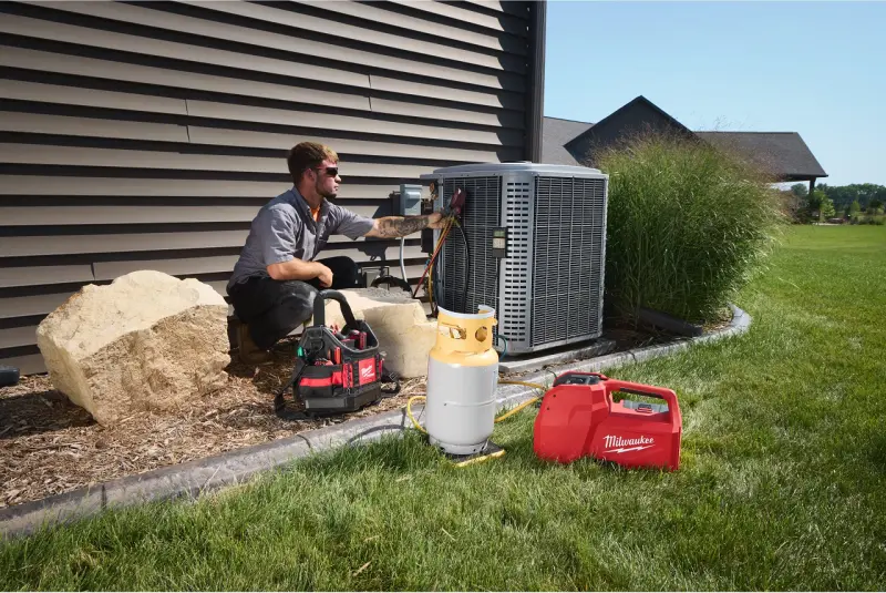 Aku rekuperační čerpadlo Milwaukee M18 BLRP-121, 1x aku M18 FB12 + M12-18 FC, 4933498173