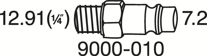 Pneumatická stopková mikrobruska Hazet 9032M-36 (HAZ9032M-36)