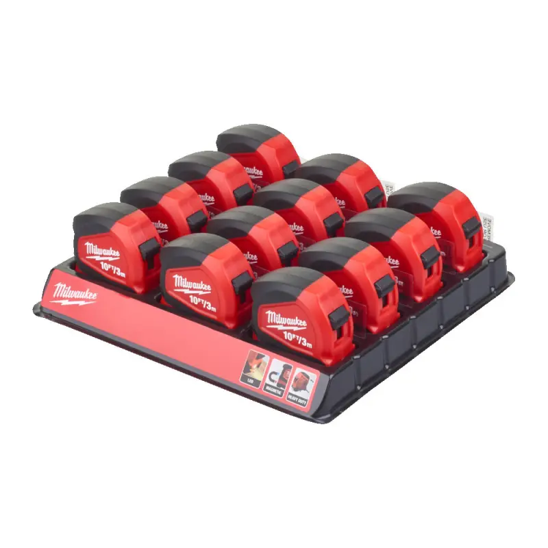 Svinovací metr Milwaukee s LED 3M, délka 3 metrů (MI4932501678), MI4932501678