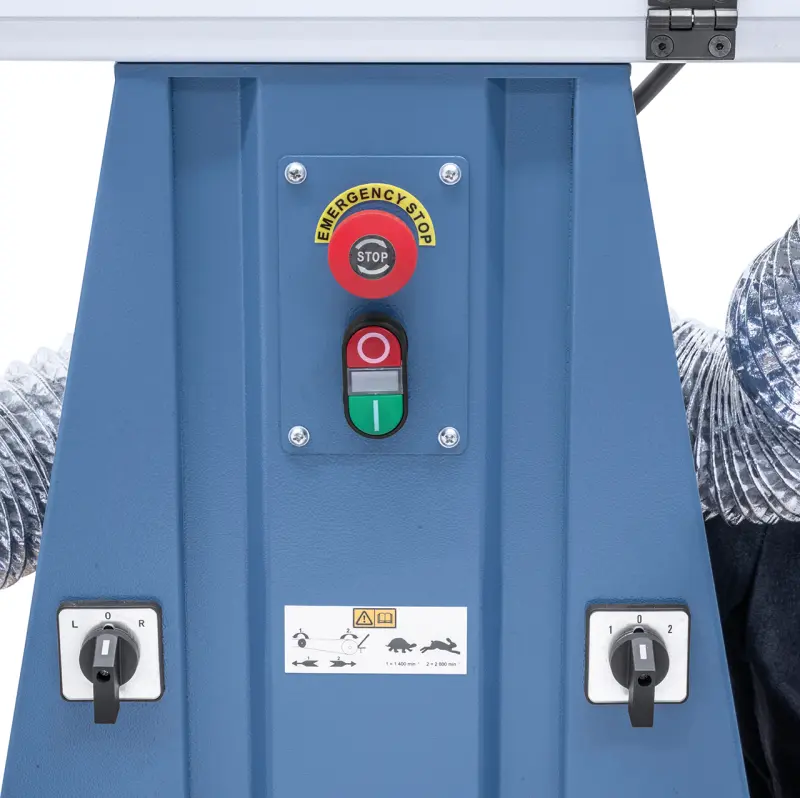 Pásová bruska na trubky a profily s odsáváním Bernardo KBR 75 x 1500 DC-2 (400 V) (BER051305)