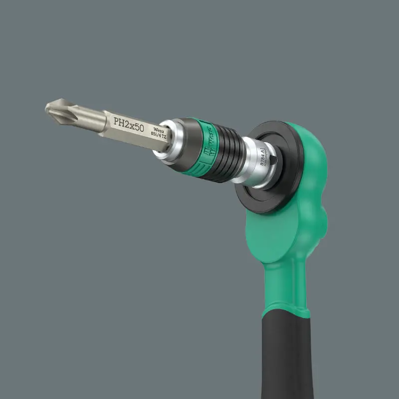 Wera 005541 Gola sada 1/4" s ráčnou Zyklop Comfort 8100 SA 14, páčka pro zpětný chod, metrická (W05005541001)