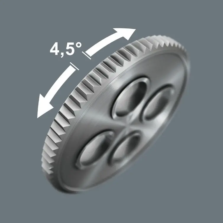 Wera 004866 Izolovaná ráčna Zyklop 8007 A 1/4" VDE s přepínací páčkou, izolovaná (W05004866001)