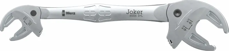 Wera 020332 Samonastavitelný oboustranný otevřený klíč 6006 Joker S/L (10 ÷ 13/7/16 ÷ 3/4") (W05020332001)