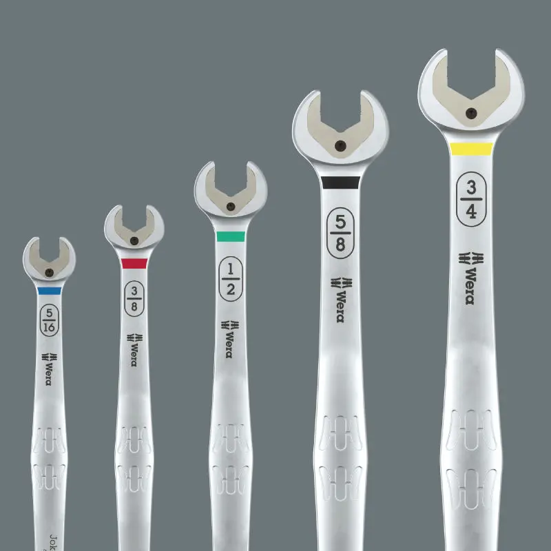 Wera 020364 Očkoplochý ráčnový klíč SB 1/2" 6007 Joker, dlouhý, palcový (W05020364001)