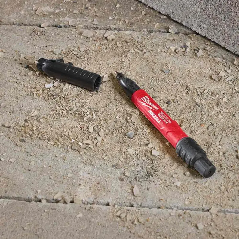 Značkovač Milwaukee INKZALL, oboustranný - hrot/jemný, 4932501154