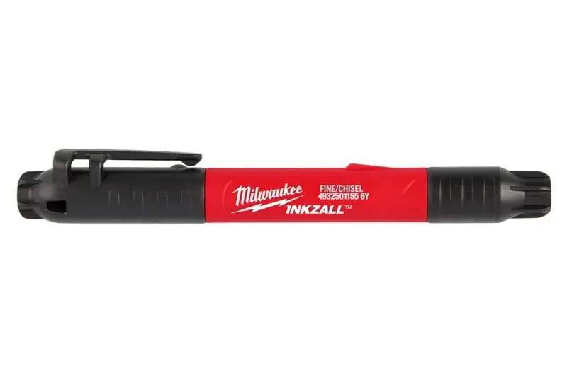 Značkovač Milwaukee INKZALL, oboustranný - jemný/plochý, 4932501155