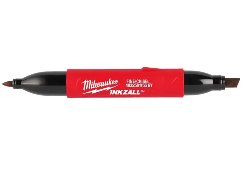 Značkovač Milwaukee INKZALL, oboustranný - jemný/plochý, 4932501155