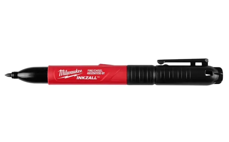 Značkovač Milwaukee INKZALL, oboustranný - jemný/plochý, 4932501155