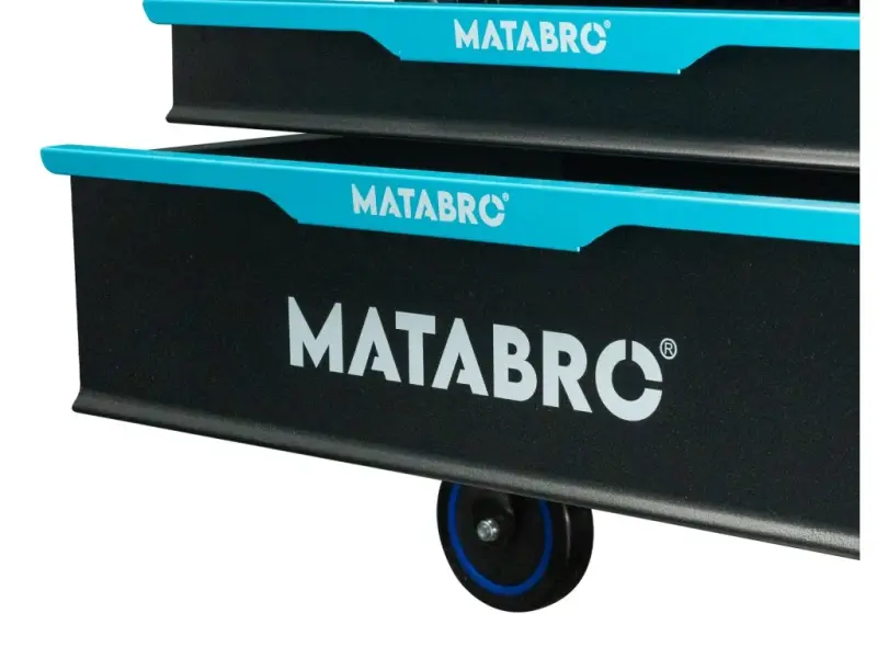 Dílenský vozík s nářadím Matabro MB-TC06, 12 zásuvek, Modrý - 360 ks (OZMBTC06)