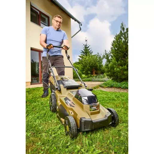 Aku sekačka na trávu Narex 65406734 CAMOUFLAGE CST 430 4BN (4,0 Ah) (NA65406734)