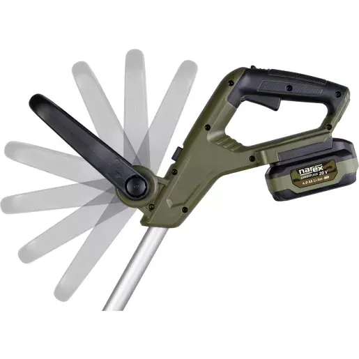 Aku strunová sekačka na trávu Narex 65406737 Camouflage CVT 300 2BN (2,0 Ah) (NA65406737)