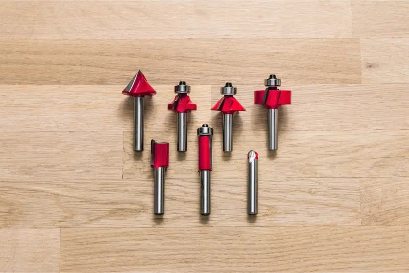 Kombinovaná sada dvoubřitých fréz, RTR B. S8 Set, 7 ks, 4932501052