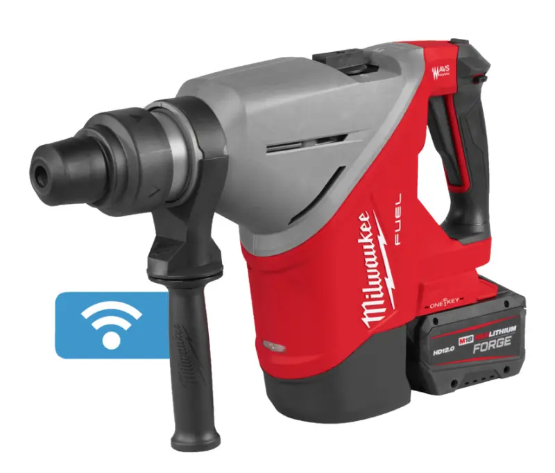 Aku vrtací a sekací kladivo Milwaukee M18 FHACO745-122C 45MM SDS-Max, ONE-KEY, 2x aku M18 FB12 + M12-18 FC + kufr,  4933493446