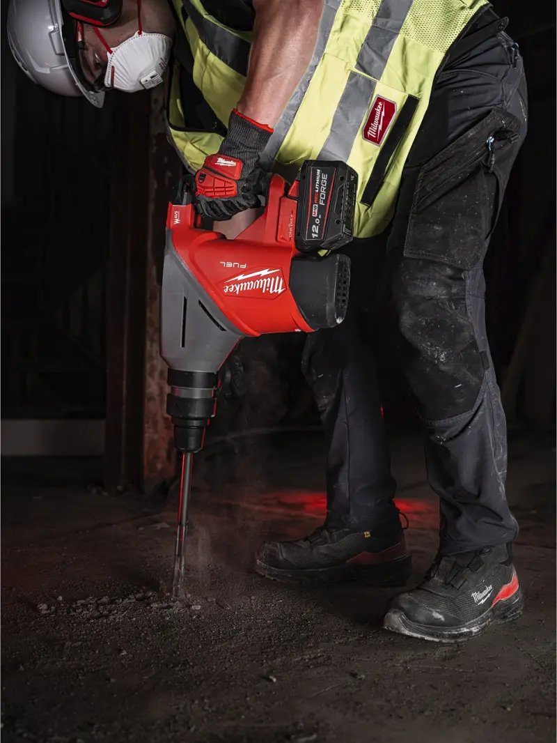 Aku vrtací a sekací kladivo Milwaukee M18 FHACO745-122C 45MM SDS-Max, ONE-KEY, 2x aku M18 FB12 + M12-18 FC + kufr,  4933493446