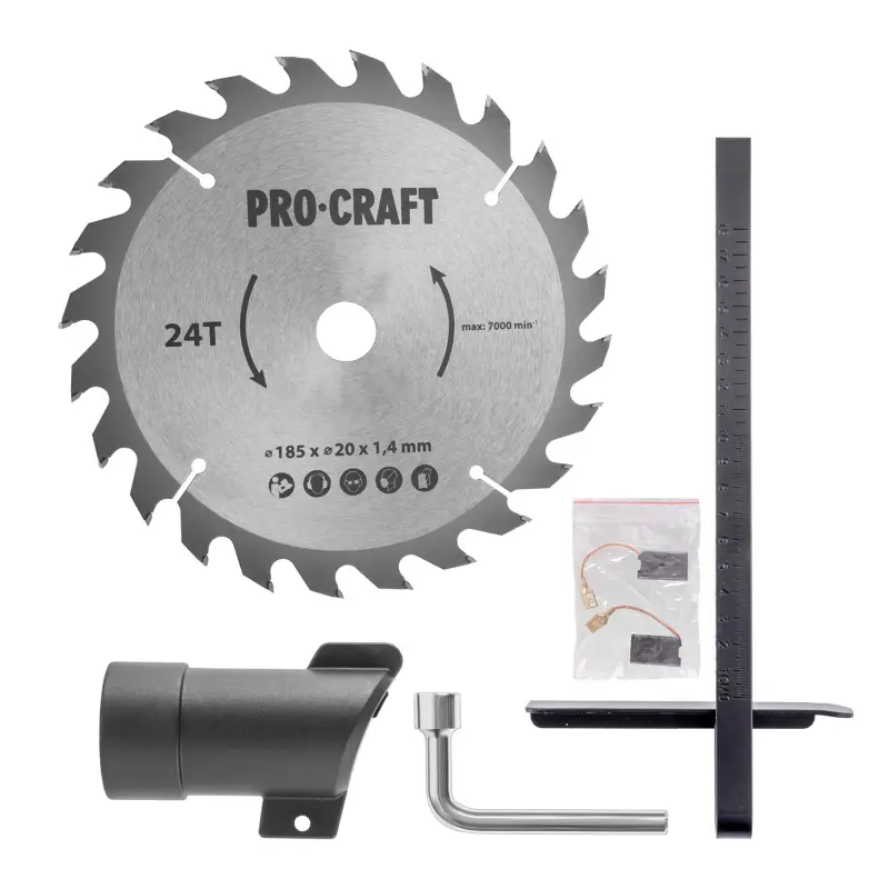 Pila kotoučová PROCRAFT KR1400, 185mm | KR1400