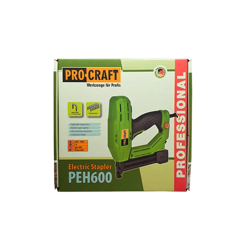 Elektrická sponkovací pistole , PEH600 PROCRAFT | PEH600