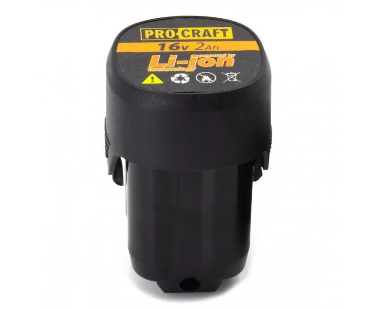 Baterie akumulátorová, 16V Li-ion, 2000mAh Procraft 16/2 | 16/2