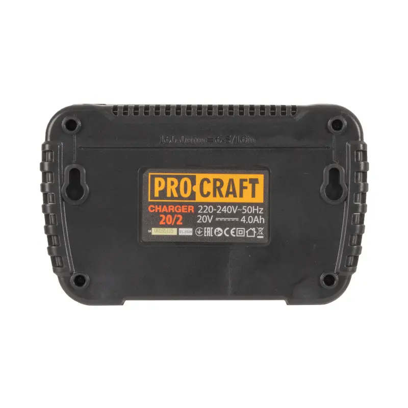 Nabíječka pro 20V Li-ion pro 2 baterie Procraft 20/2